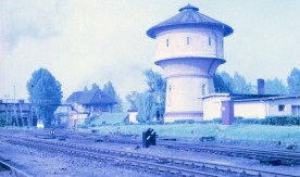 "Wieża ciśnień na stacji Kłodzko", 1983. Fot. J. Szeliga. Numer...